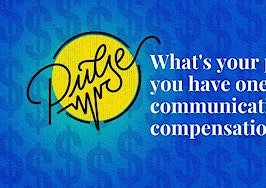 Here's your current plan for communicating compensation
